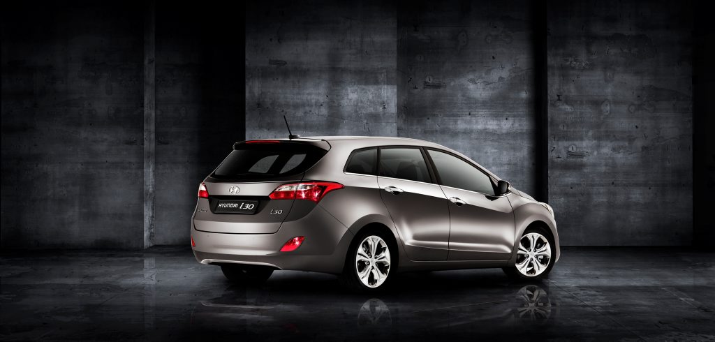 The Hyundai i30 Tourer. The Hyundai i30 Tourer.